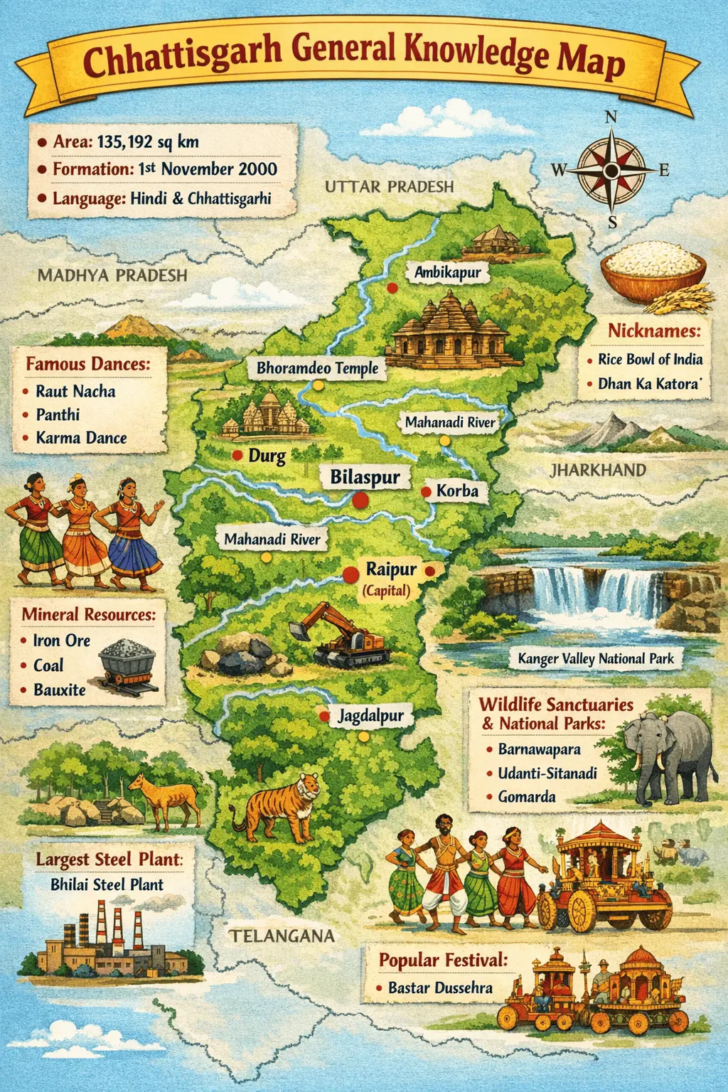 Chhattisgarh GK