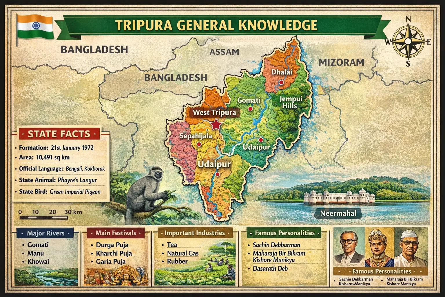 Tripura GK