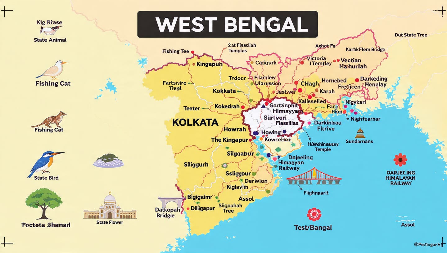 West Bengal GK in Hindi